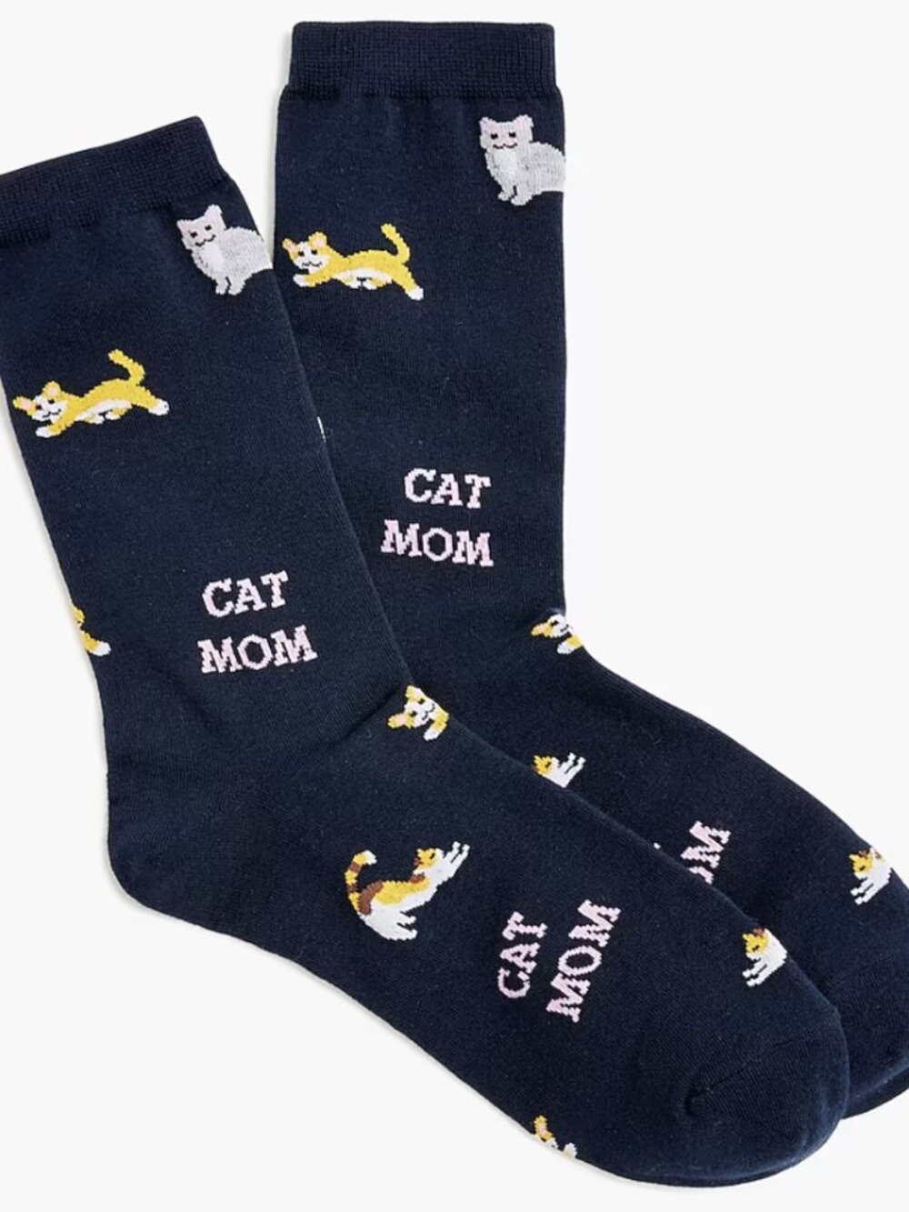 J.CREW Factory CAT MOM Socks NEW NWT